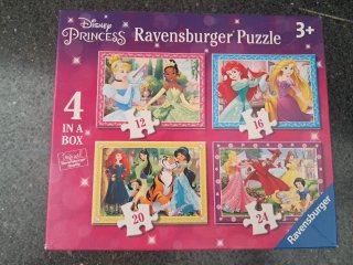 Puzzle Ravensburger Disney Princess 4 en 1