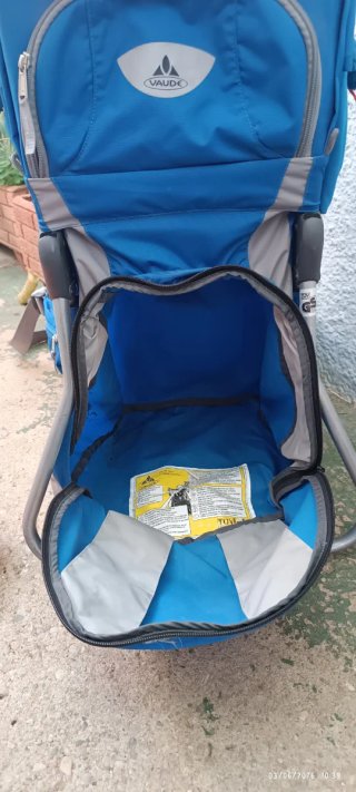 Mochila Portabebés Montaña Vaude Azul