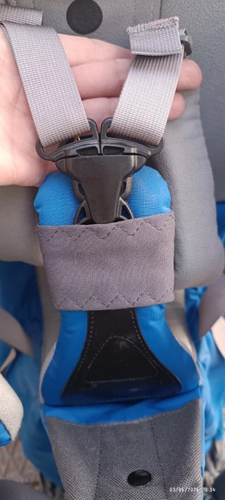 Mochila Portabebés Montaña Vaude Azul