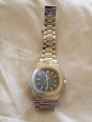 Patek Philippe Reloj Gris y Plateado