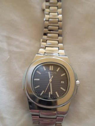 Patek Philippe Reloj Gris y Plateado