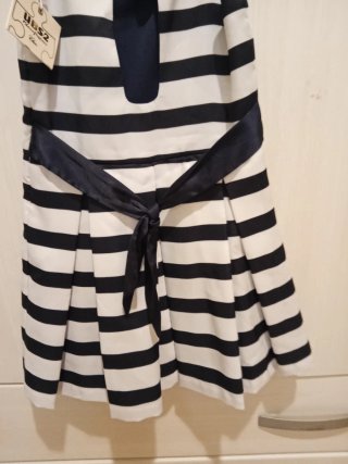 Vestido niña rayas