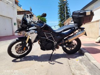 Moto Adventure Negra