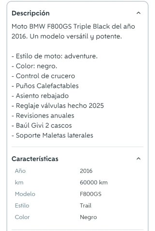 Moto Adventure Negra