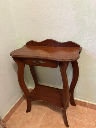 Mueble recibidor vintage madera