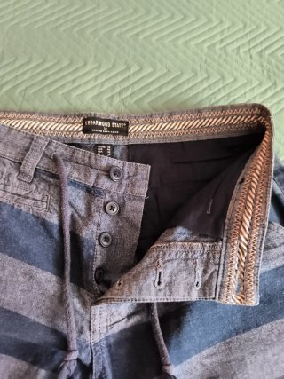 Pantalones cortos chico rayas vaqueras