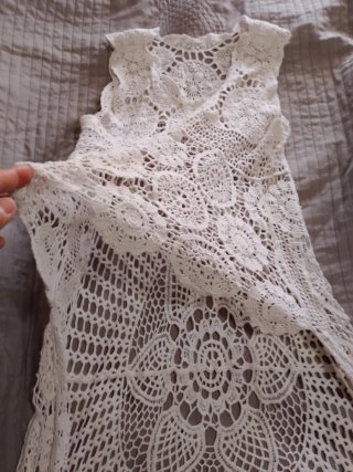 Lote 2 Vestidos Verano Crochet T M