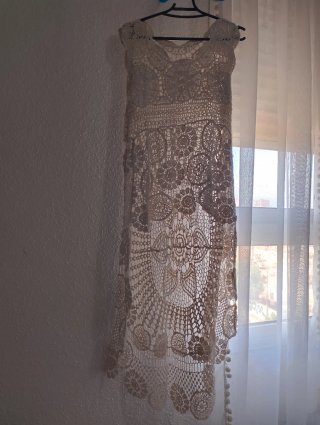 Lote 2 Vestidos Verano Crochet T M