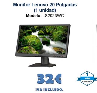 Monitor Lenovo 20 LS2023WC