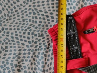 Pantalón de montaña +8000 rojo