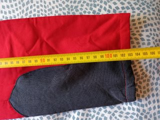 Pantalón de montaña +8000 rojo