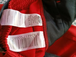 Pantalón de montaña +8000 rojo