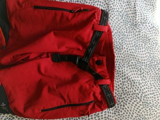 Pantalón de montaña +8000 rojo