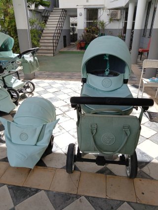 Carrito Bebé Junama Hand Craft Glitter 2 en 1