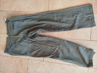 Abrigo militar vintage gris