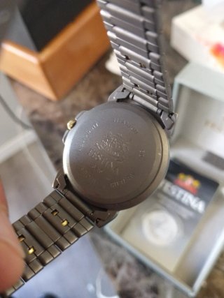 Festina Titanium Quartz Hombre Oro/Plata