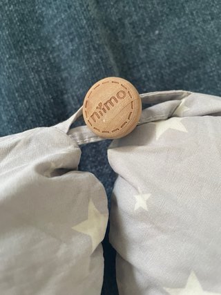 Cojín Lactancia y Embarazo Estrellas Gris