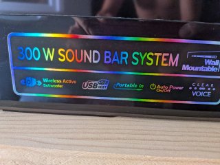 Barra de Sonido LG Negra