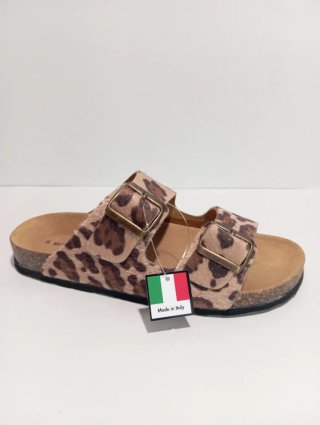 Ciabatte donna vera pelle Made in Italy