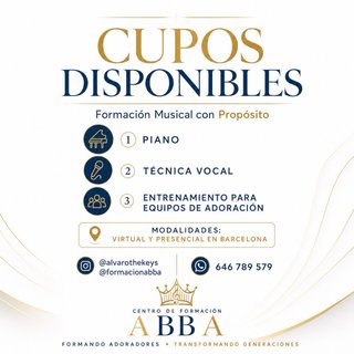 Clases de piano gospel virtuales