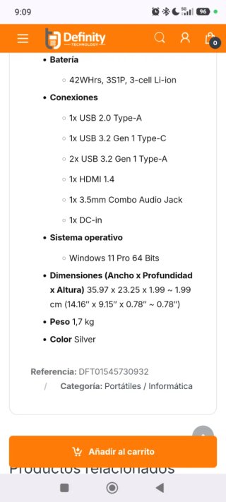 Asus Vivobook 15 Plata
