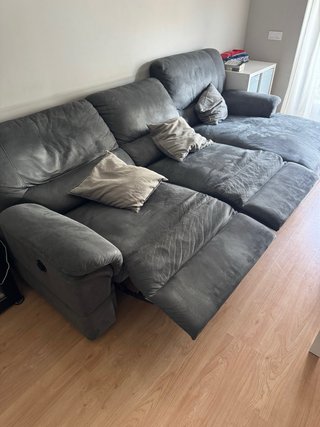 Sofá Chaiselongue Eléctrico 3 Plazas