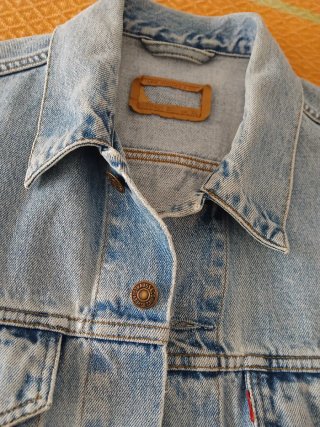 Chaleco Vaquero levi's hombre con Parche