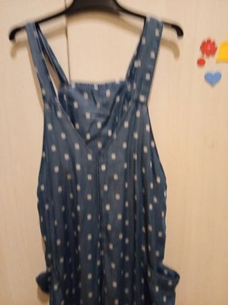 Mono vaquero niña lunares 6-7 años. Nuevo.