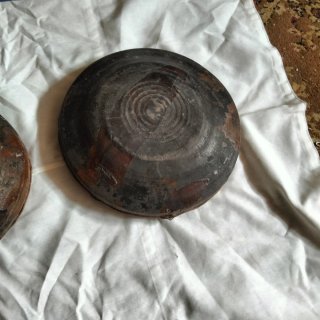 2 Cazuelas de Barro Antiguas