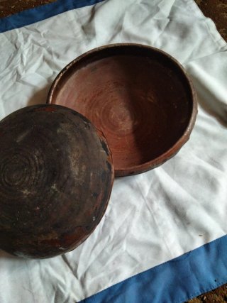 2 Cazuelas de Barro Antiguas