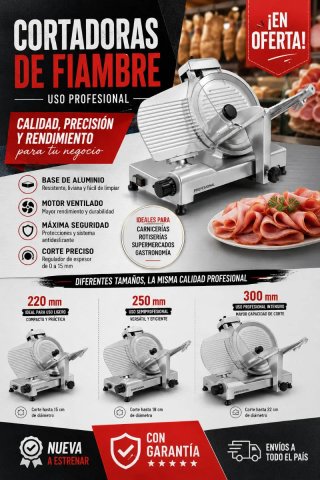 Cortadora de Fiambres