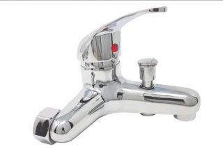 Rubinetto Miscelatore Vasca Bagno Doccia Cromato