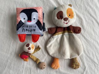 Pack bebé Wee Gallery + Lilliputiens Clara