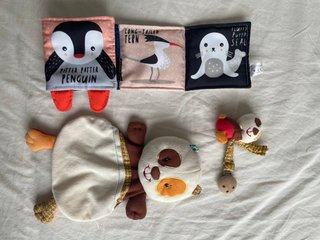 Pack bebé Wee Gallery + Lilliputiens Clara