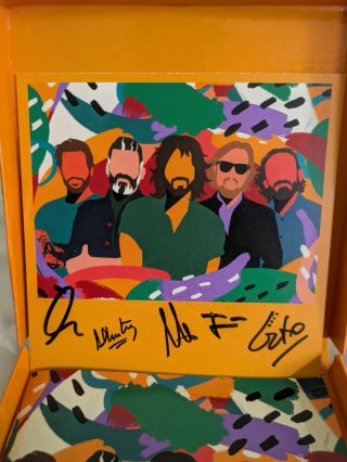 Disco Izal firmado - Pequeños Grandes Éxitos