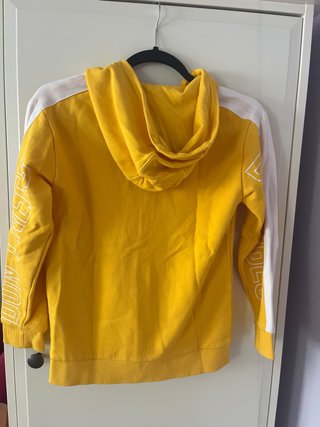 Sudadera amarilla niño talla 12