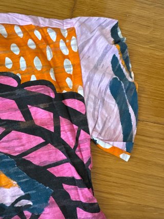 Camiseta Bimba y Lola Talla L Estampada