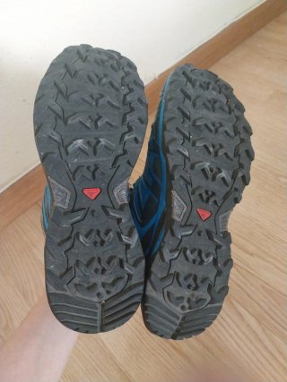 Zapatillas Salomon Senderismo Azul/Negro