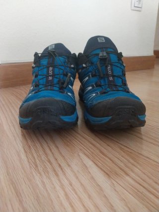 Zapatillas Salomon Senderismo Azul/Negro