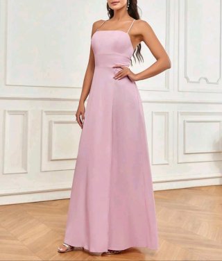 Vestido de fiesta rosa