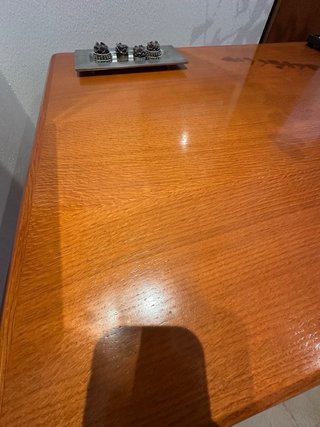 Mesa comedor roble macizo rectangular