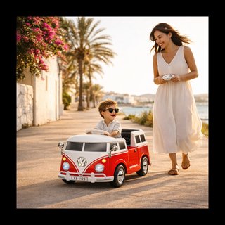 Furgoneta eléctrica infantil Volkswagen 12v