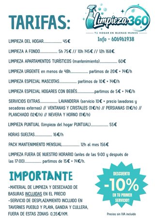 Limpieza 360 | tu hogar en buenas manos.
