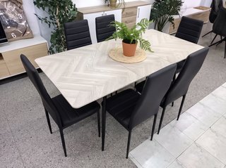 Mesa extensible + 6 sillas - hacemos envíos