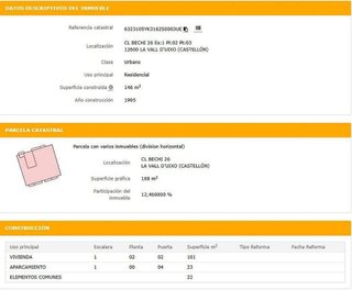 Piso en venta en Vall d´Uixó (la)