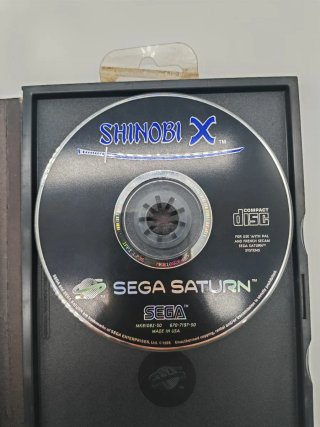 Sega Saturn Shinobi X Videojuego