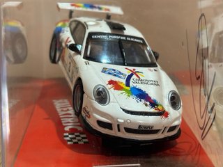 Unico Scalextric Porsche 911 GT3 Firmado Fuster