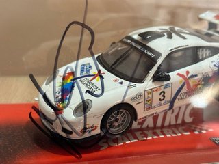 Unico Scalextric Porsche 911 GT3 Firmado Fuster