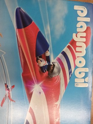 Playmobil Avión Ultra Ligero con Luces LED