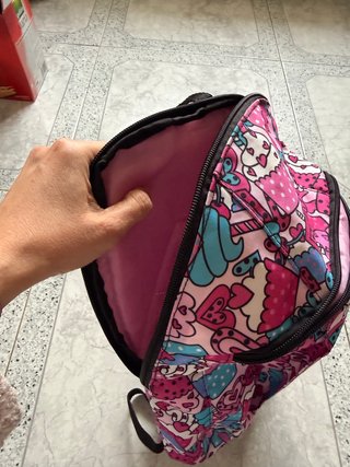Mochila Black Fit Estampado Cupcakes
